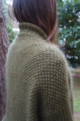 Fluffy bobbles cardigan