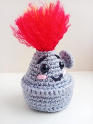 Bunsen Burner Crochet. Chemistry Set Crochet.