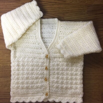 Baby/Child's V Neck Cardigan - 1005