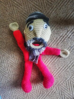 Hand puppet Mr John