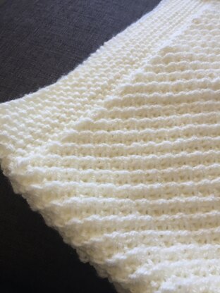 Cream Baby Blanket