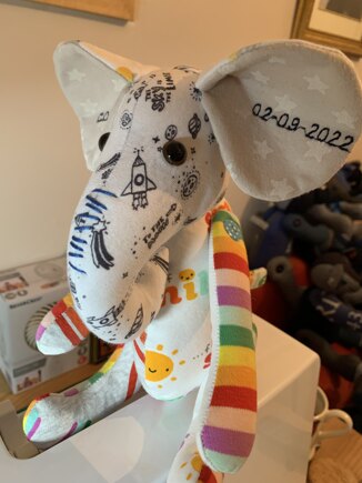 New baby keepsake elephant #2