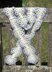 June crochet scarf (continuous granny circles)