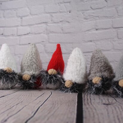 Tiny Festive Tomte Gnomes