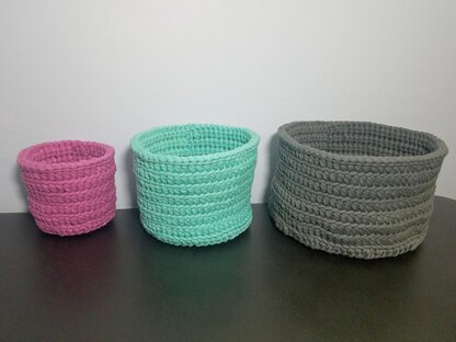 Bolster Ridge Basket Trio