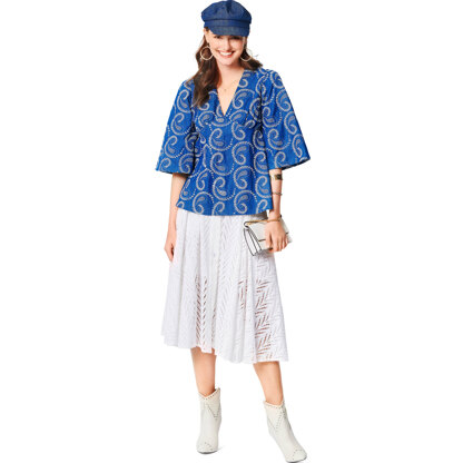 Burda Style Ladies Outerwear Dress / Blouse B6040 - Paper Pattern, Size 34 - 44