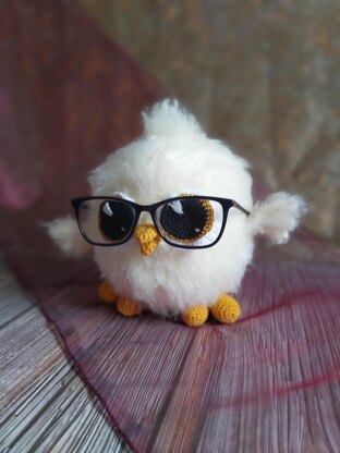 Owl Holder Eyeglasses Glasses Stand Amigurumi