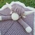 Highland Cow Baby Lovey Crochet Pattern