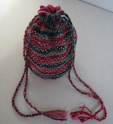 Beads, Knits and Purls, Beaded Bag