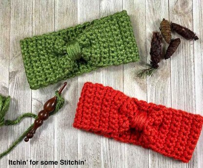 Chunky Bowtie Head Warmer