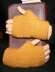 My first fingerless mittens