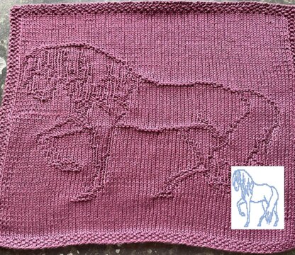 Nr. 57 Horse 89 stitches