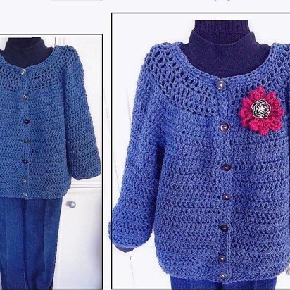 798 BLUE JEANS CARDIGAN