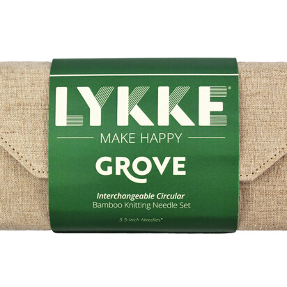 Lykke Grove Bamboo 3.5" Interchangeable Circular Needle Set