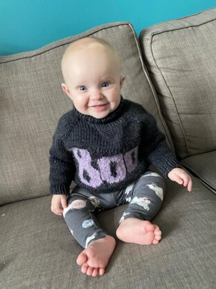 Toddler Boo Jumper