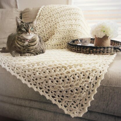 C2C Jacob's Ladder Afghan