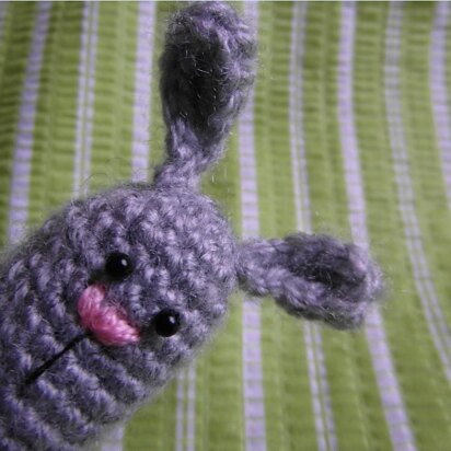 Little bunny (and a finger puppet)