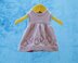 P140 Pinecone Dolls Dresses and Bonnet