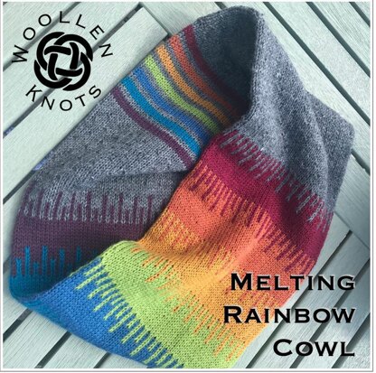 Melting Rainbow Cowl