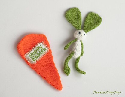 Easter Bunny in а carrot cozy