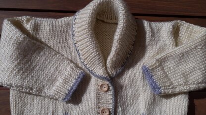 Frosty Christmas Cardigan