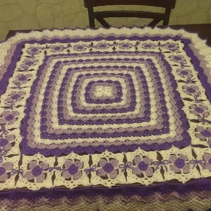 Purple Dreams Baby Blanket