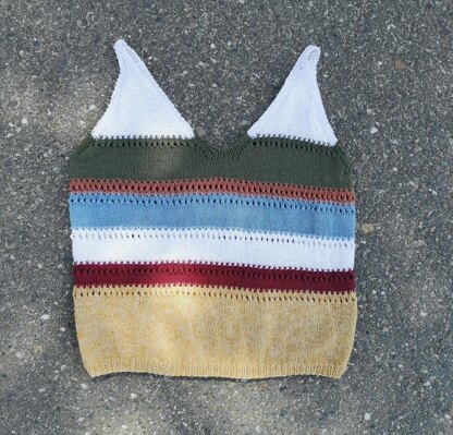 Iris tank top