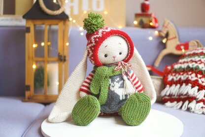 Knitting Toy Clothes Pattern - CHRISTMAS GNOME