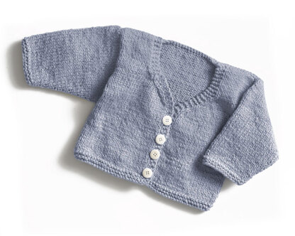 Charlie's Cardi in Lion Brand Nature's Choice Organic Cotton- 90214AD