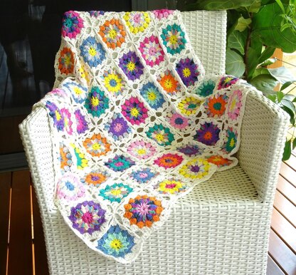 Crochet Patchwork Blanket
