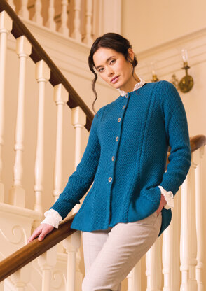 Pucker Jacket in Rowan Pure Alpaca - Downloadable PDF