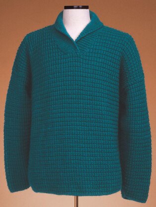 Shawl Collar Pullover #120