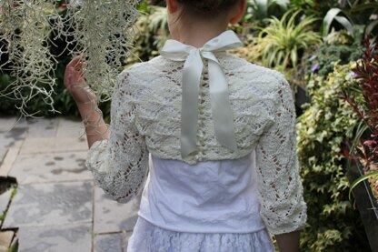 Girls lace shrug