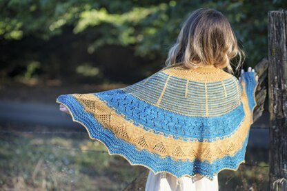 Puget Sound Shawl