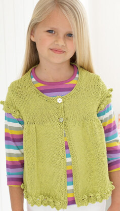 Girls and Babies Round Neck Cardigans in Sirdar Snuggly Baby Bamboo DK - 1915 - Downloadable PDF