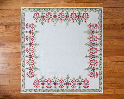 Avlea Folk Embroidery Byzantine Zoe Border - Downloadable PDF