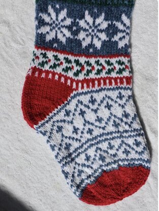 Traditional Christmas Stocking