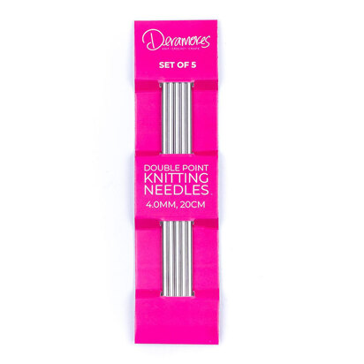 Steel Double Pointed Knitting Needle Sets - HiyaHiya Direct