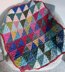 Triangles Mini Temperature Blanket