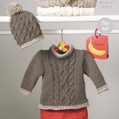 Sweaters, Jacket & Hats in King Cole Chunky - 4227 - Downloadable PDF