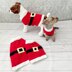 Dog Santa Jumper Knitting Pattern #706