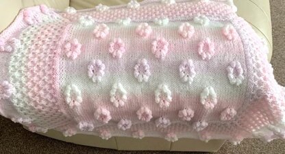 SUGAR PUFF baby blanket