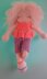 Knitted Doll Dress or Tunic - in Red Heart Lisa