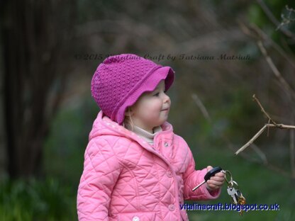 Droplet Flower Hat