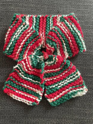 Charming Christmas Pet Scarf