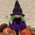 Witch with Pumpkin Chocolate Orange Cover Crochet Pattern UK Terminology