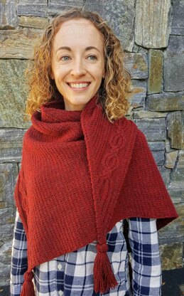 October Glory Shawl