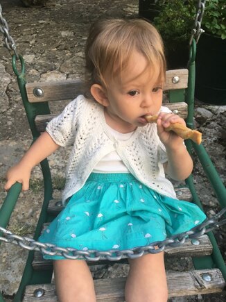 Toddler’s summer cardigan #2