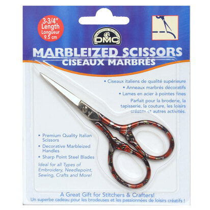 DMC Marbleized Scissors - Golden C