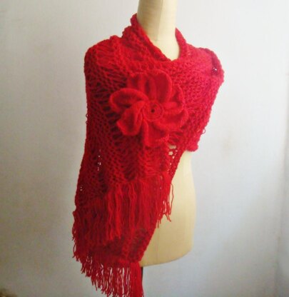 Extra Large Knit Scarf